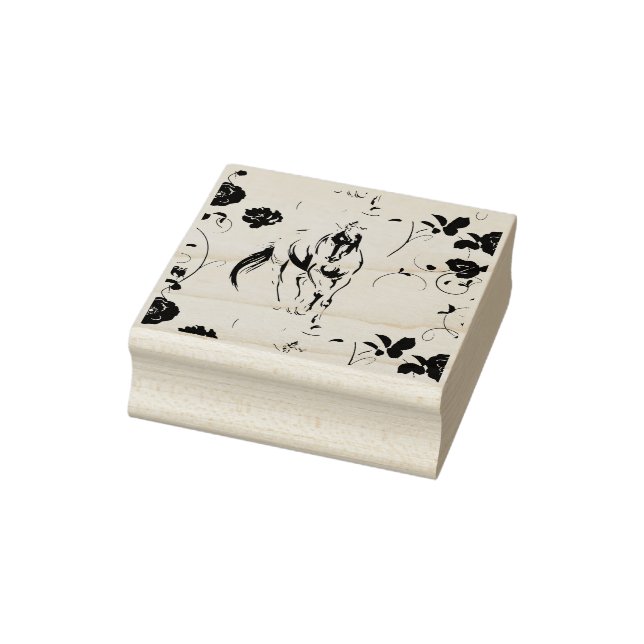 Baroque Horse Stamp (Stamp)