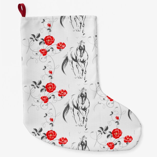 Baroque Horse Stocking (Front)