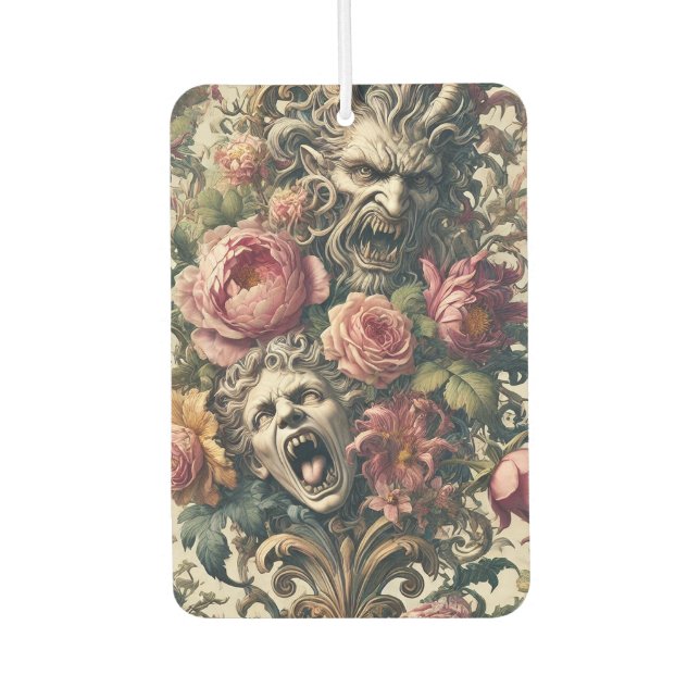 Baroque Hunger Pains – Gothic Victorian Air Freshener (Front)