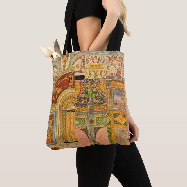 baroque Italian motifs collage Tote Bag (Close Up)