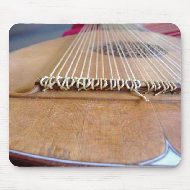 Baroque lute mouse pad (Front)