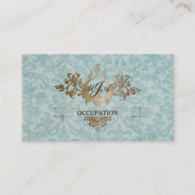 Baroque Ornamental - Business Card (Front)