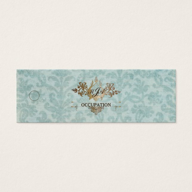 Baroque Ornamental - Merchandise Price Tag (Front)