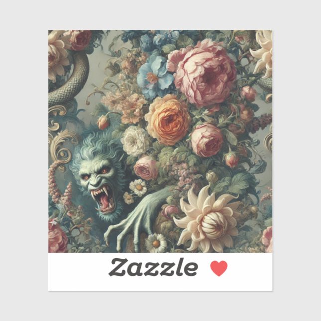 Baroque Peril – Gothic Floral  (Sheet)