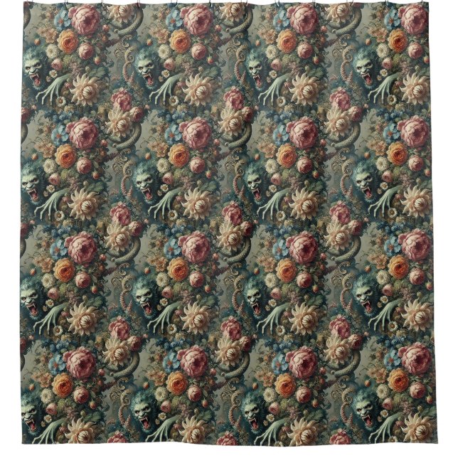 Baroque Peril – Gothic Floral (Front)