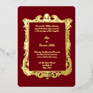 Baroque Rococo 17th Century Frame Border