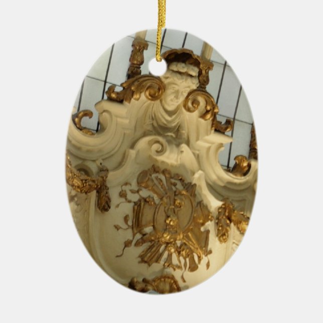 Baroque/Rococo Palace Christmas ornament (Front)