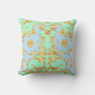 Baroque Rococo Renaissance Elegance Throw Pillow