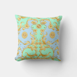 Baroque Rococo Renaissance Elegance Throw Pillow