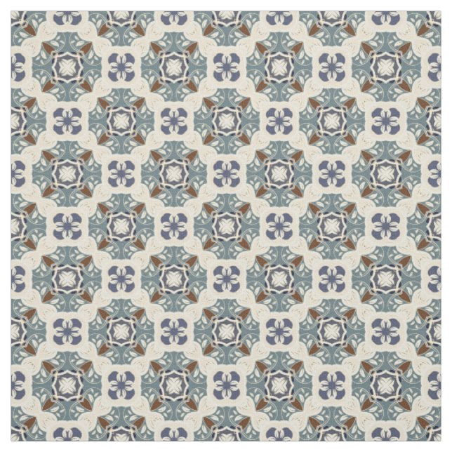 Baroque seamless pattern fabric (Swatch)
