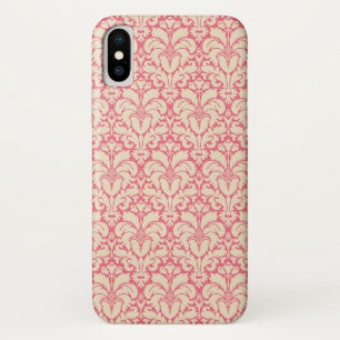 Baroque style damask background 2 Case-Mate iPhone case