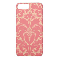 Baroque style damask background