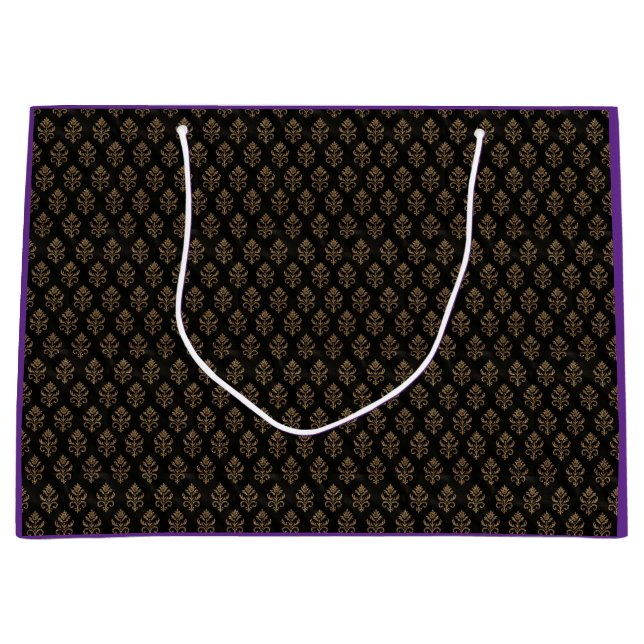 baroque-style large gift bag (Front)