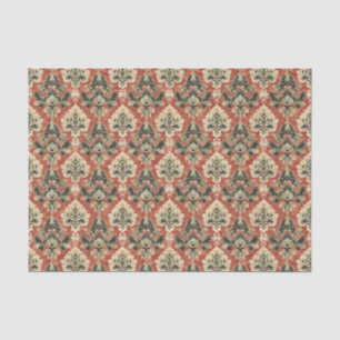 Baroque Vinatage Inspired Damask Pattern Tissue Paper