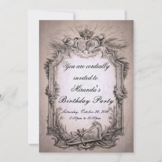 Baroque Vintage Invitation