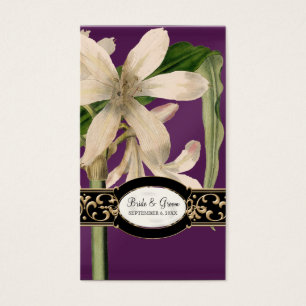 Baroque Vintage Lily Formal Wedding Favour Gift Ta