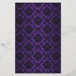 Baroque violet victorien papier à rebut