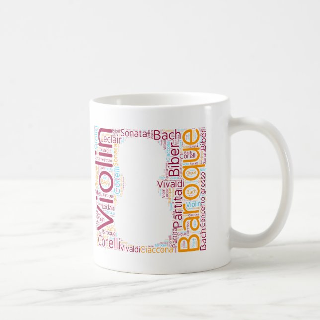 Baroque Violon Cloud mug (Droite)