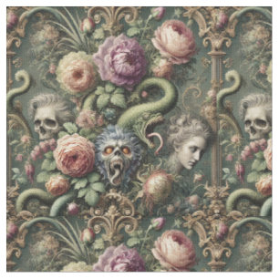 Baroquing Boundaries – Gothic Classic Tile Fabric