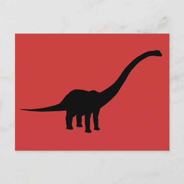Barosaurus Dino Dinosaur Postcard (Front)