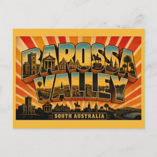 Barossa Valley South Australia Historic Landmarks Postcard