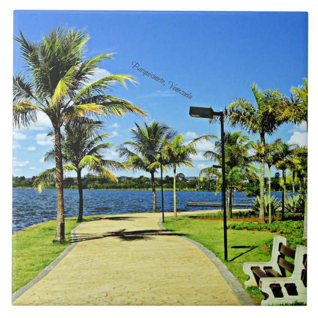 Barquisimeto, Venezuela scenic photograph Tile (Front)