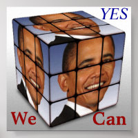 Barrack Obama Cube, YES We Can