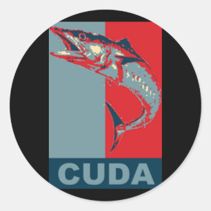 Barracuda Icondized Classic Round Sticker