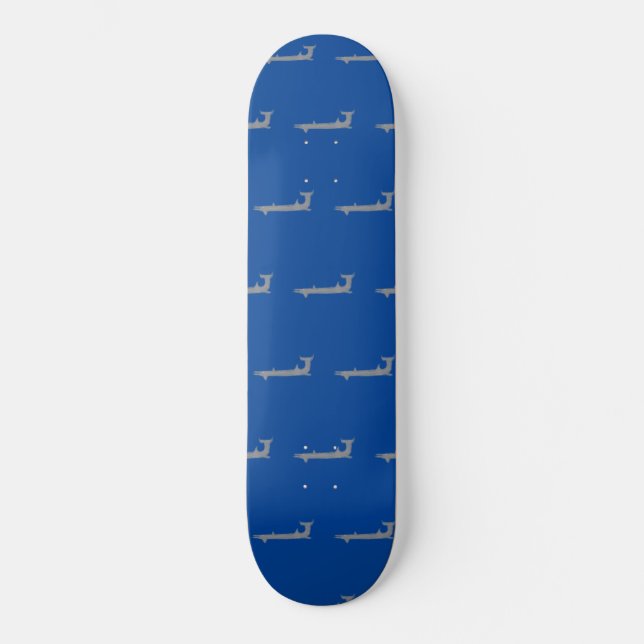 Barracuda Skateboard Deck (Front)