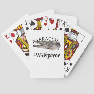 Barracuda Whisperer Light Coloured Playing Cards