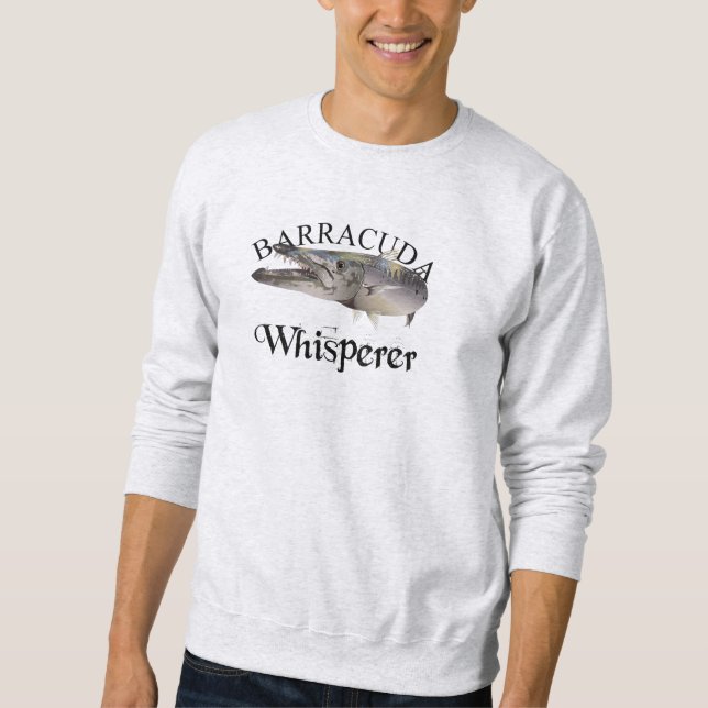 Barracuda Whisperer Light Coloured Sweatshirt (Front)