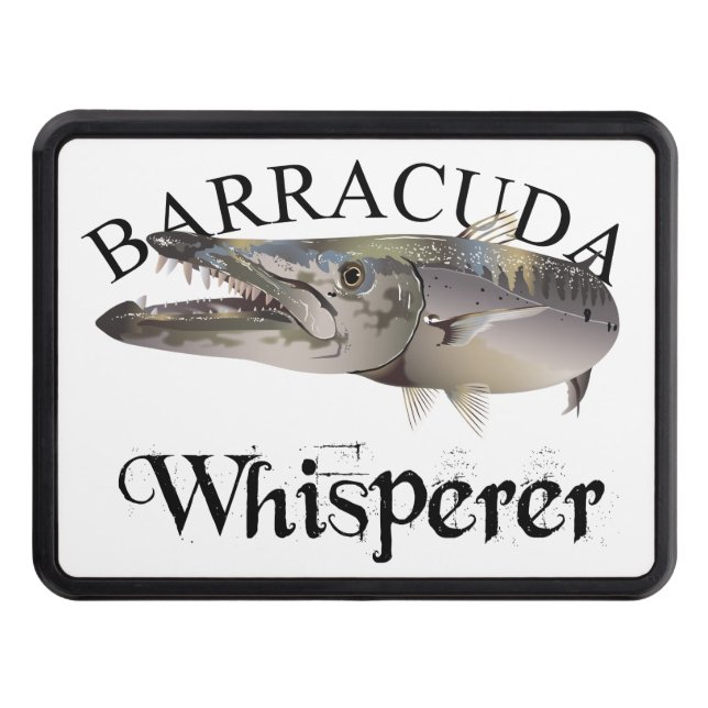 Barracuda Whisperer Light Coloured Trailer Hitch Cover (Front)
