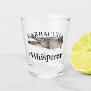 Barracuda Whisperer Shot Glass