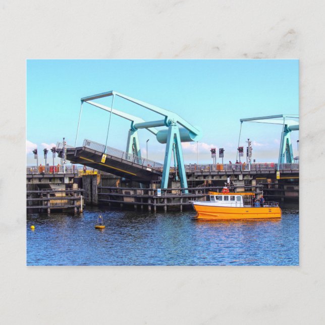 Barrage, Cardiff Bay Cardiff, Pays de Galles Carte (Devant)