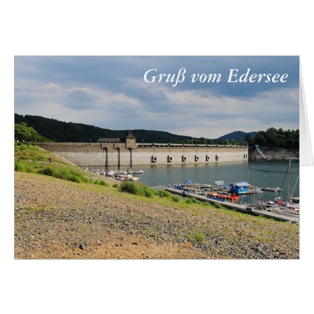 Barrage d'Edersee (Devant horizontal)