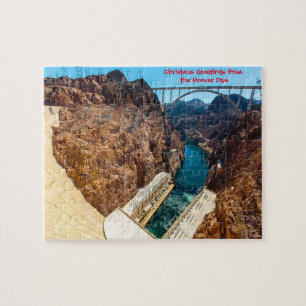 Barrage Hoover Colorado. Jigsaw Puzzle
