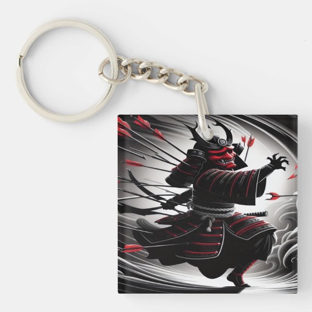 Barrage Oni  Keychain (Front)