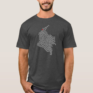 Barranquilla Colombia Red Dot T-Shirt
