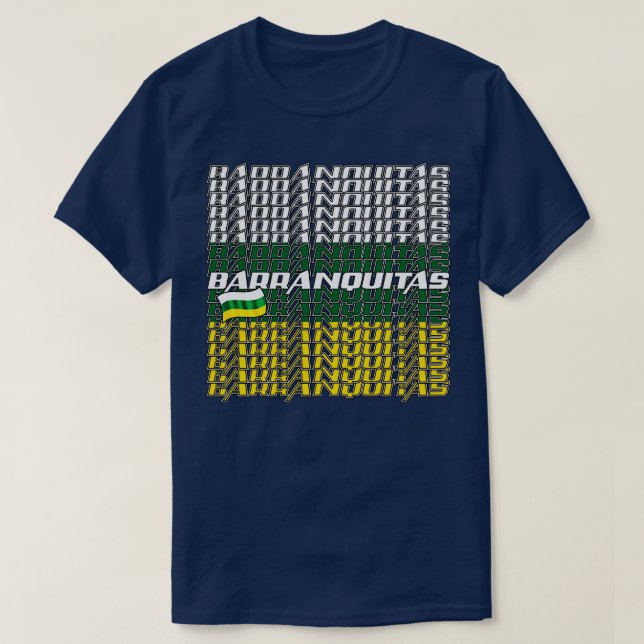Barranquitas Cascade text 1 T-Shirt (Design Front)