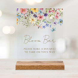 Barre de floraison de bouquet de fleurs