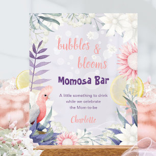 Barre de Momosa pour Baby Shower Fleur de Lavande 