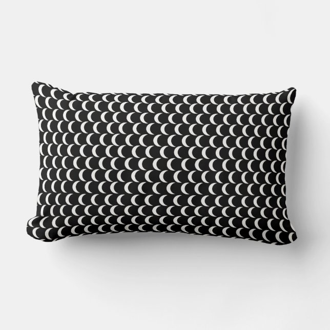 Barre de poisson Motif américain MoJo Coussin Lumb (Recto)