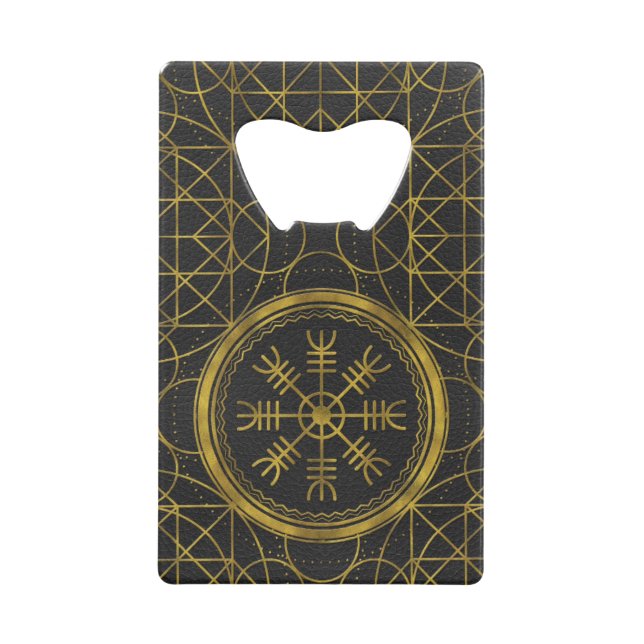 Barre de runes de protection de Viking de talisman (Devant)