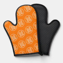 Barre d'étuve en silicone orange avec Motif de log