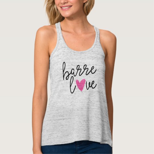 Barre Love Workout Racerback Tank