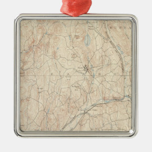 Barre, Massachusetts Metal Ornament