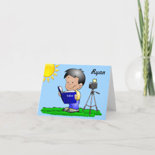 Barre Mitzvah Note Cartes ou Barre Mitzvah Invitat