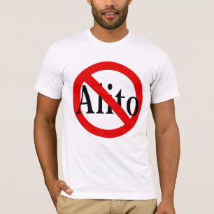 Barre oblique rouge par l'Anti-Alito T-shirt