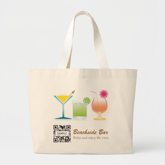 Barre presse de la plage de modèle de sac (Devant)