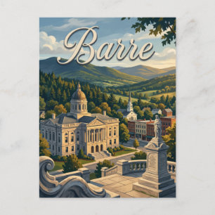 Barre, Vermont Postcard